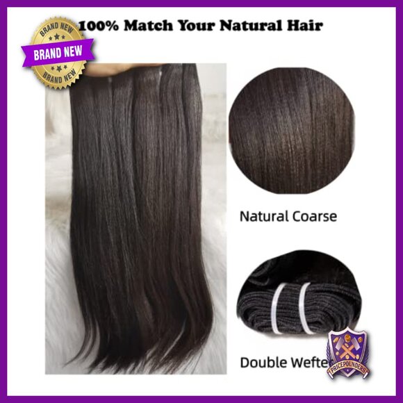 Raw Human Hair Extensions 12\